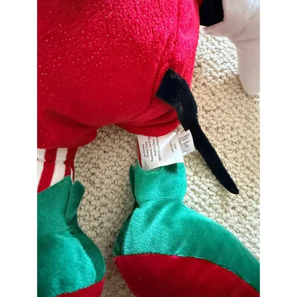 Disney Store 2009 Mickey Mouse Christmas Elf Plush 17